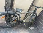 It is a electric cycle with all electric parts