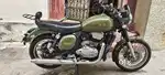 Jawa forty two Galactic Green with Dual Channel ABS