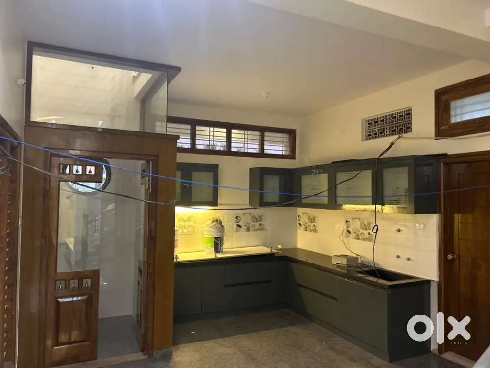 3BHK NORTH GROUND FLOOR BRAND NEW HOME RENT KUVEMPUNAGARA