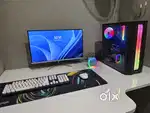 24 Inch edgeless Monitor, i5 11th Gen - 16GB RGB RAM - 512GB NVMe SSD