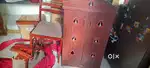 Dining chair 4 piece (new)+ swamy pooja stand