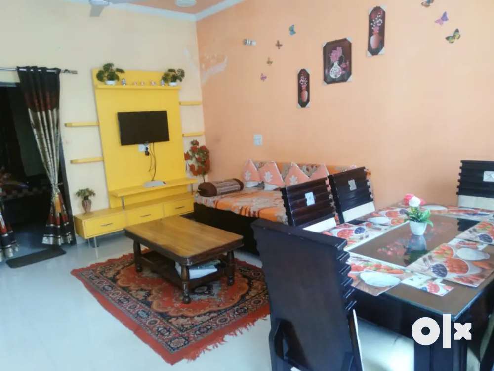 Fully Furnished 2 Bhk, F.Floor Flat Available for Family in Dhakoli
