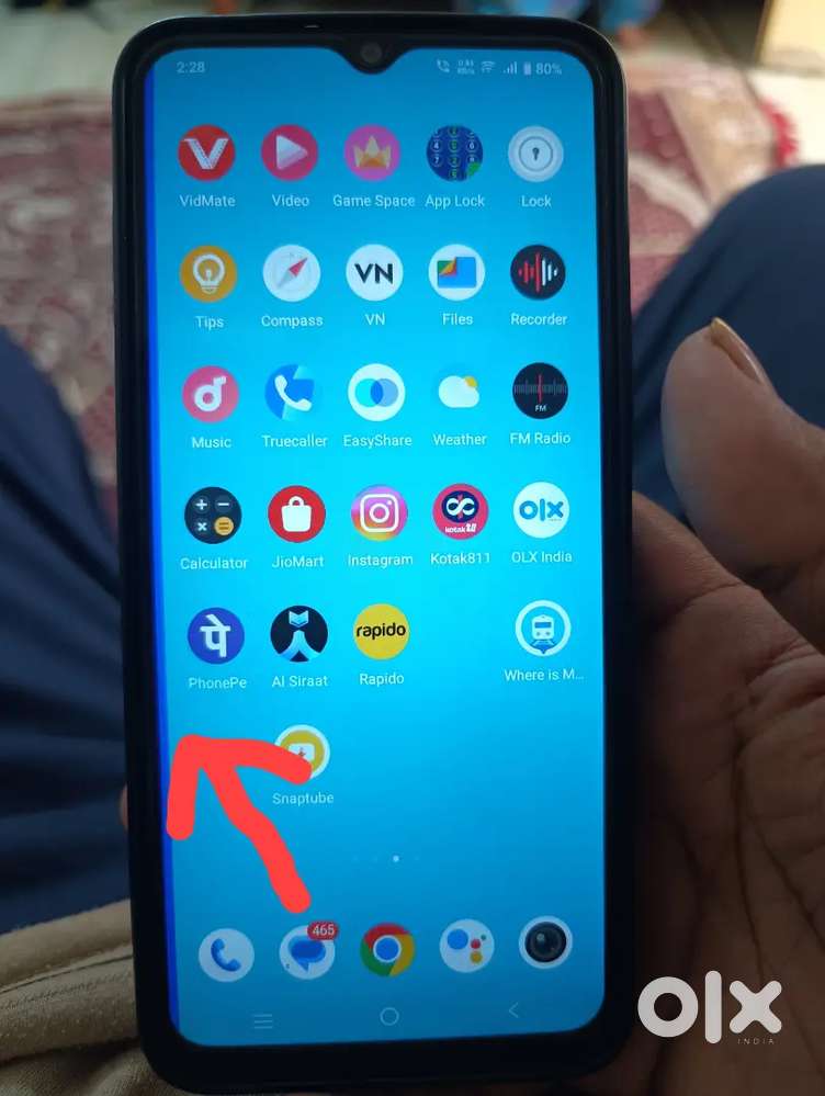 Vivo y22  6+6 128 with box only urgent sale