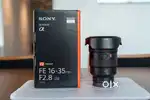 Sony E Mount FE 16-35mm F2.8 G Master  Wide-Angle Premium Lens