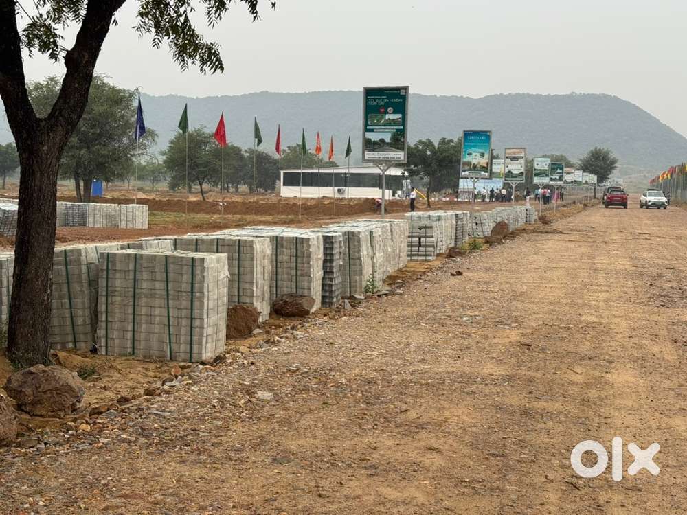 152 Guz JDA approved plots on Main delhi road project Addjoining Nims