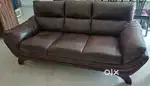 Hurry fast Pure leather sofa