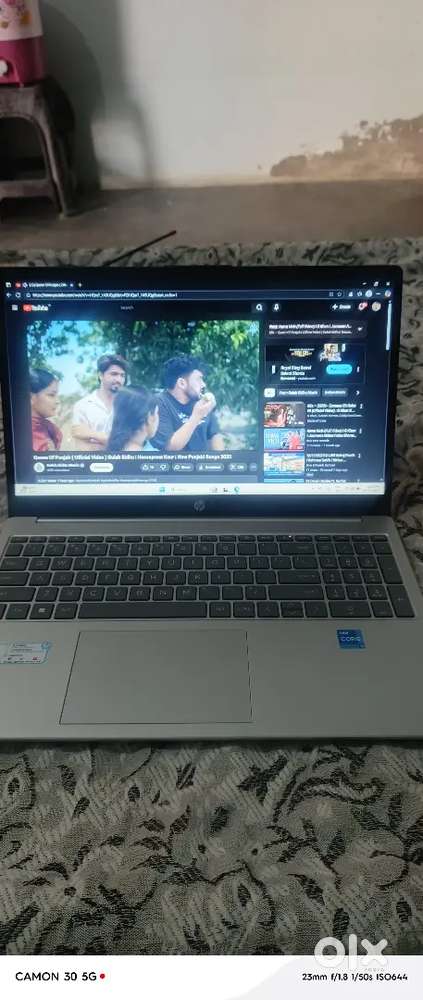 new leptop 1 mothe chla hua hp i3