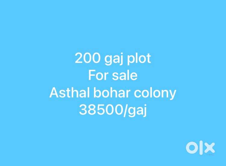 200 Gaj Plot