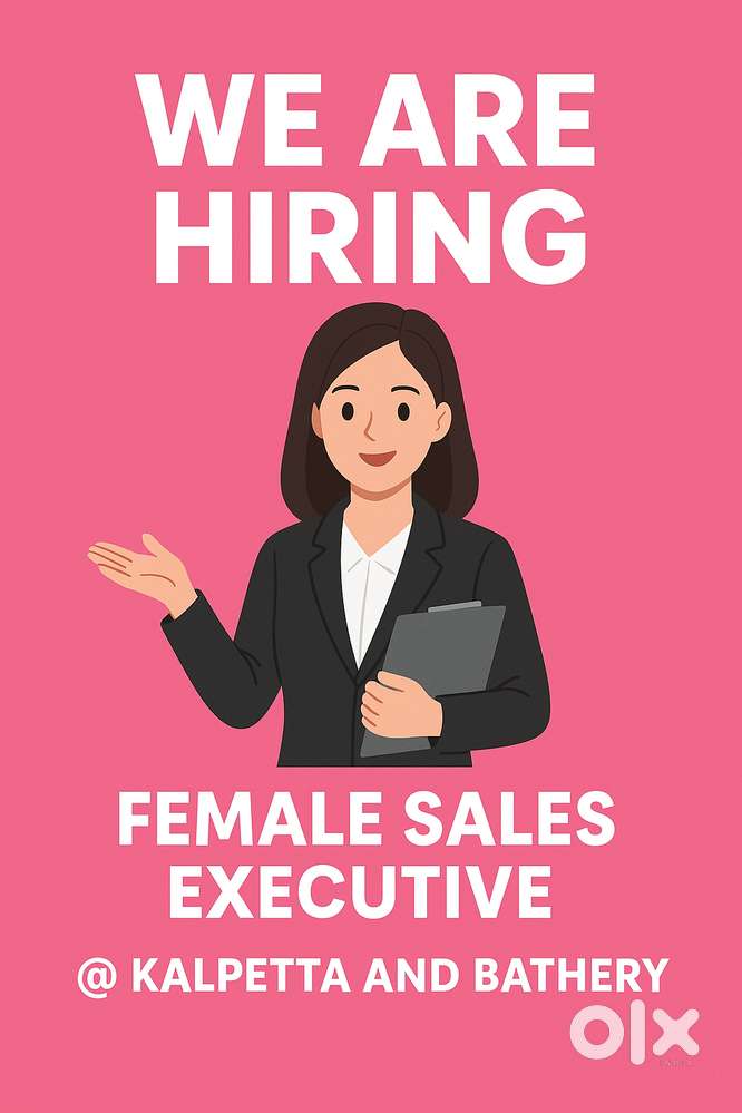 FEMALE SALES EXCUTIVE
