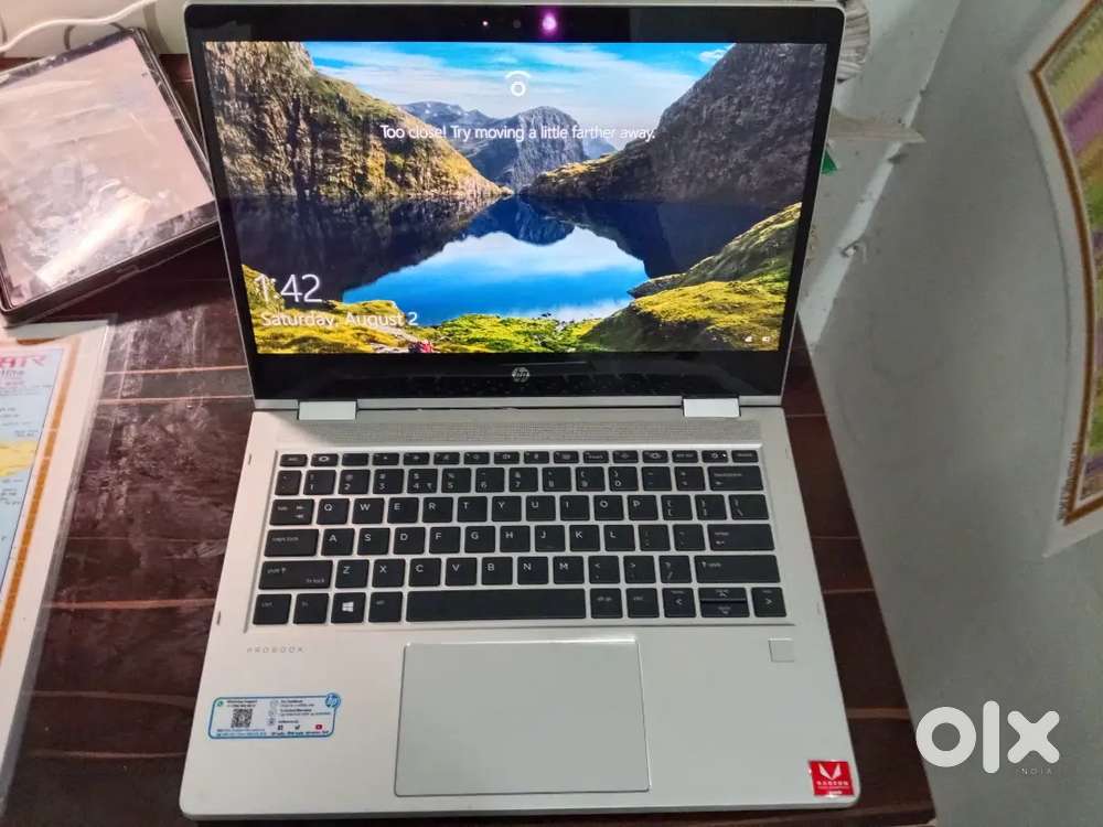 Hp x360 Ryzen 7 probook 5850U 16gb ram 256gb SSD touchscreen fingerpri