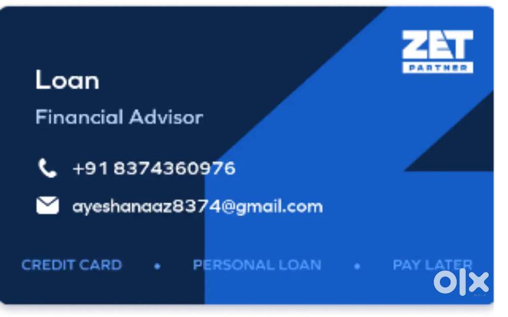 Loan and credit card work form home