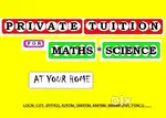 Tuition At Your Home- Maths & Science