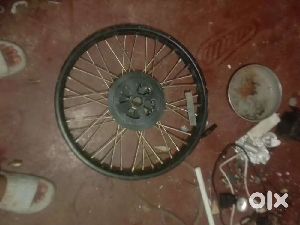 Bullet classik 350 front and back stoke rim