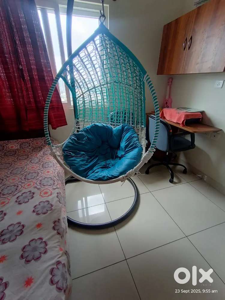 Nest swing with cushion