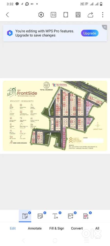 DTCP & RERA approved residential villa open plots for sale