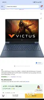 Victus and Ryzen 5 hexa core 5600 h