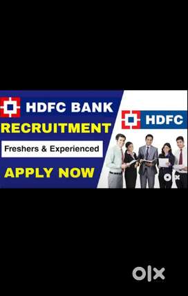 Job requirements in hdfc bank