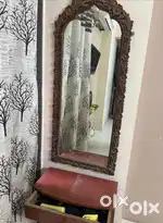 Solid wood Dressing table with mirror