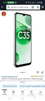 Realme c 35 ,