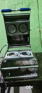 Tata gulco parking machine & jush lichi pouch paking machine