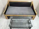 Sofa cum bed with table