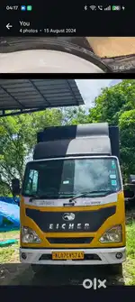 Eicher truck covered body