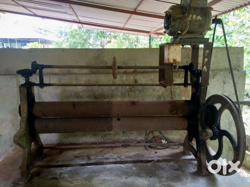 Used Motorized 2 in 1 Rubber Roller Machine