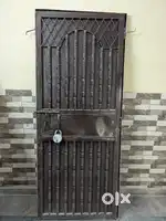 Iron gate with chokhat and 3 wooden  gate