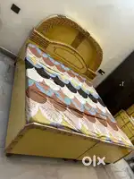 Double Box Bed with 2 Matresses