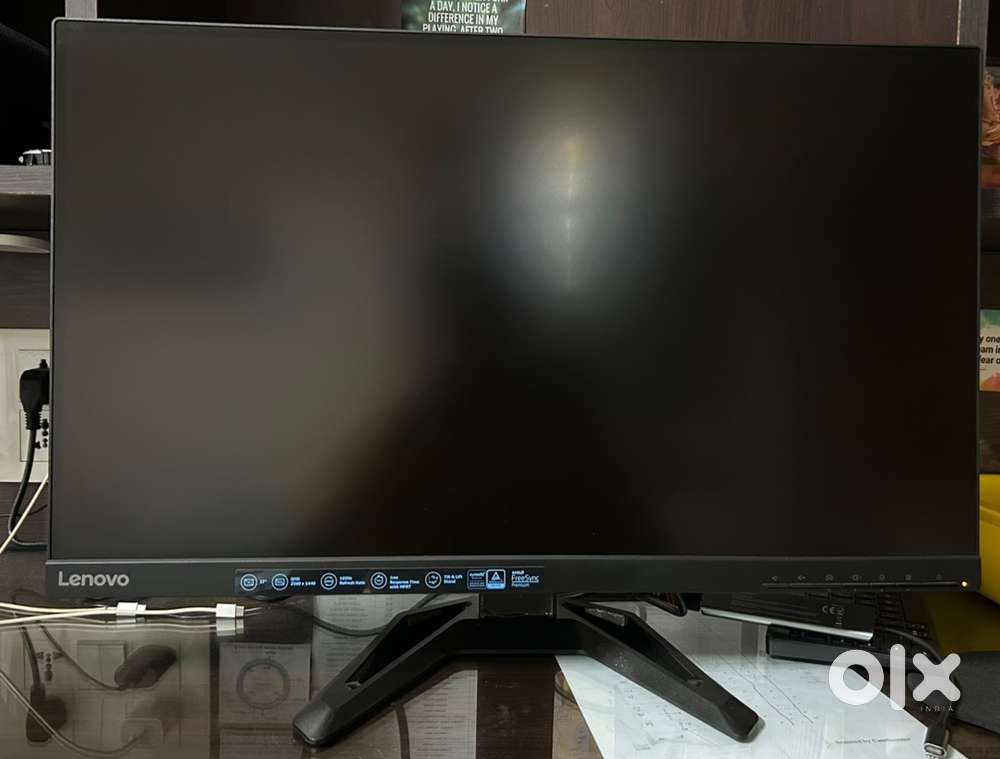 Lenovo G27q-30 27″ QHD 165Hz Gaming Monitor with in built speaker 2x3W