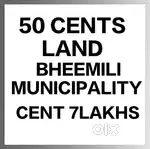 50 CENTS LAND IN BHEEMILI