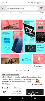 Infinix X1 Neo 4GB ram 128 GB SSD 14 inch usb charger