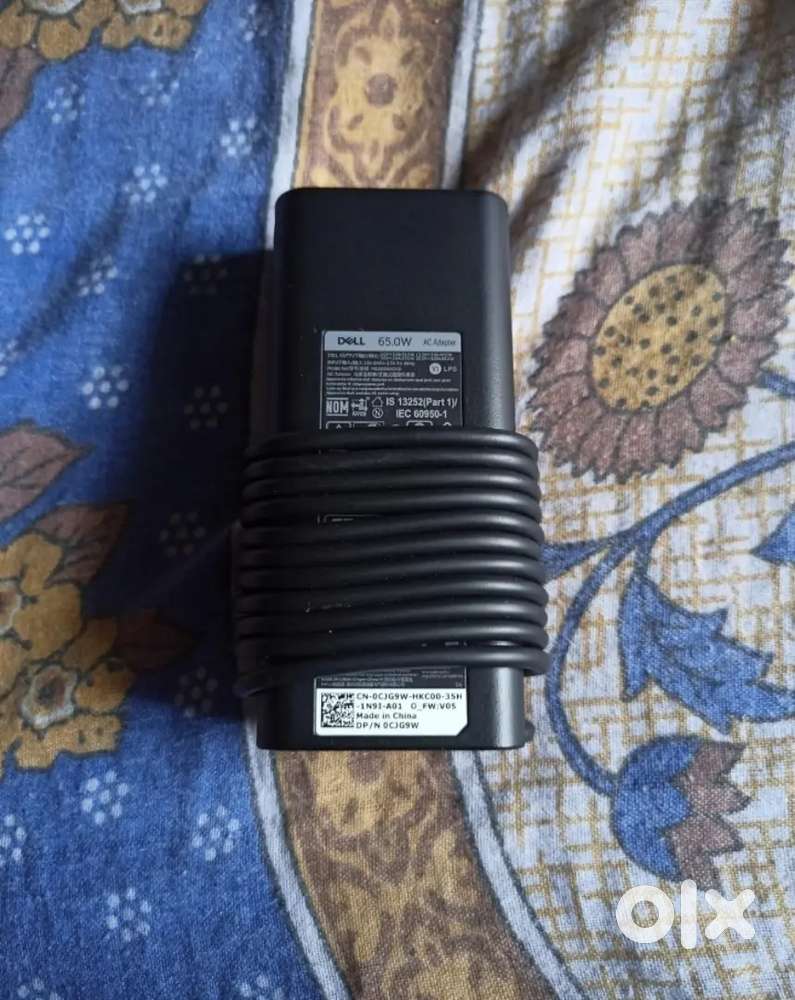 Dell Original 65W USB Type C Adapter for Laptop