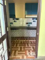 Two room set with kitchen and bathroom