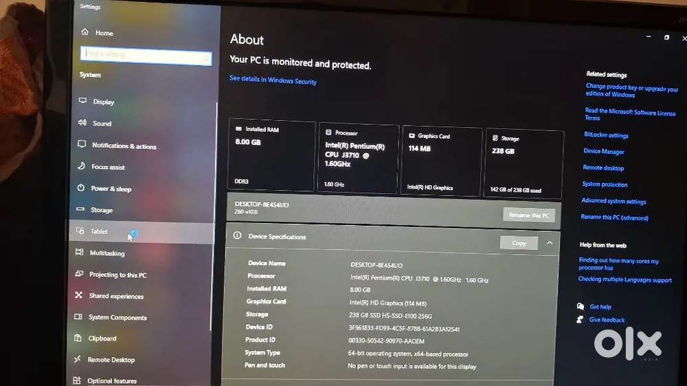 Pc of hp mint condition