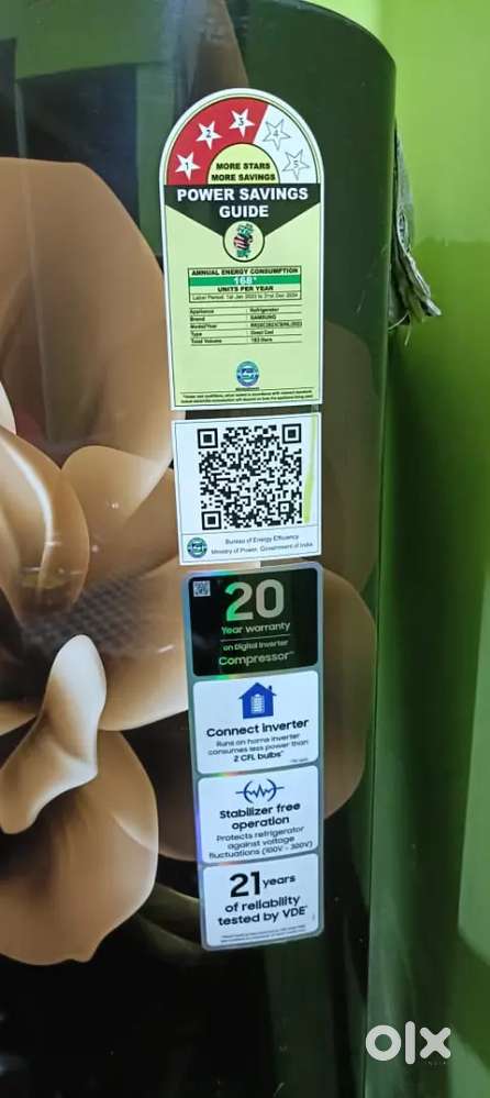 Brend sumsung,type Direct cool ,total volume 183 liters