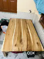 Strong Double Bed Chowki –3 months used, New Condition!