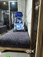 Standing & sleeping pram trolly