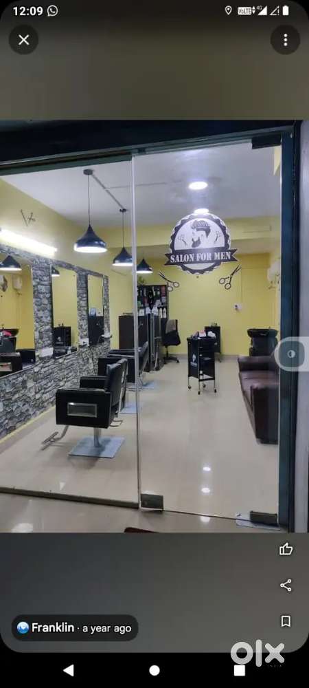 Barber shop for sale only