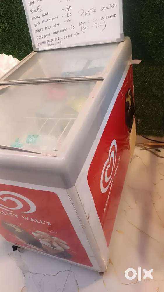 Top glass Freezer