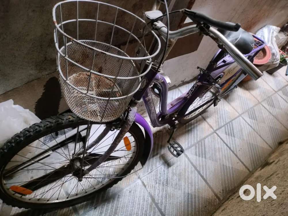 Hero Ladybird purple colour bicycle just rs.2999