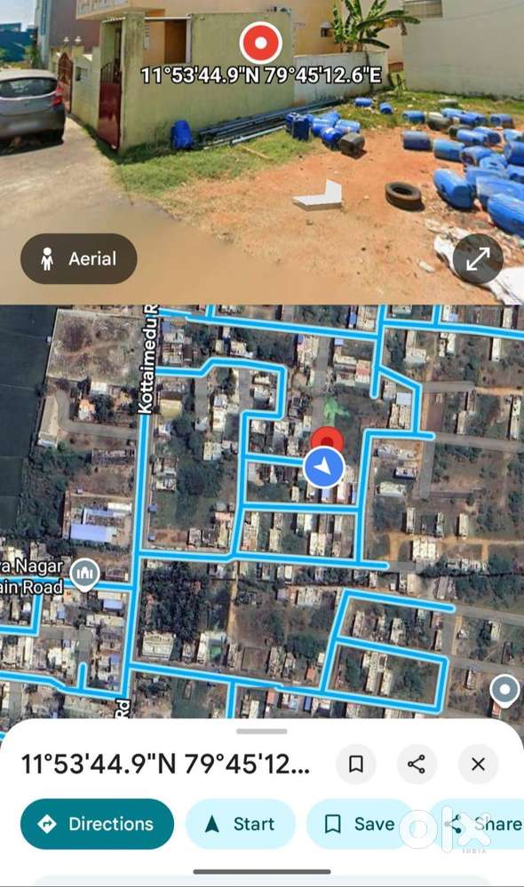 Plot for sale near achariya school