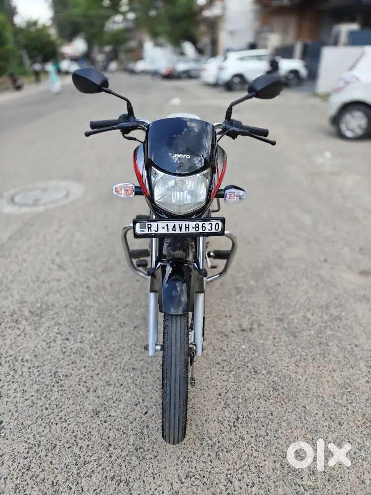 Hero HF Deluxe 2018 model self start alloy wheels