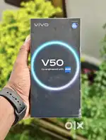 Vivo v50 sealed box sale or exchange. 8/128gb. 35000 online. Kottayam.