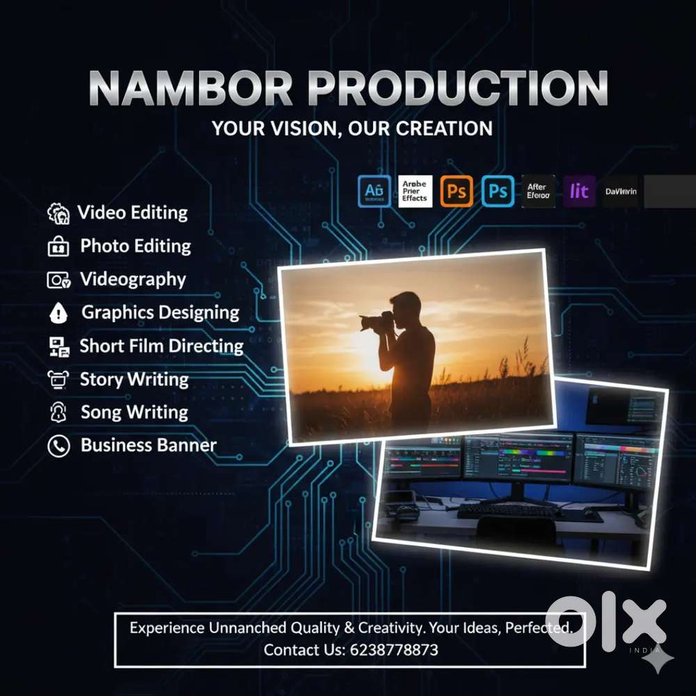 I am Professional Videographer and Video Editor