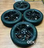 17 inch creta face lift night edition alloy and Apollo Tyres less used