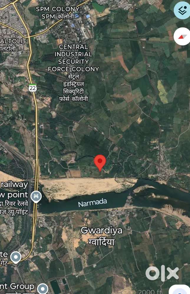 14 Acre land Sell Near Narmada Nadi Hoshangabad