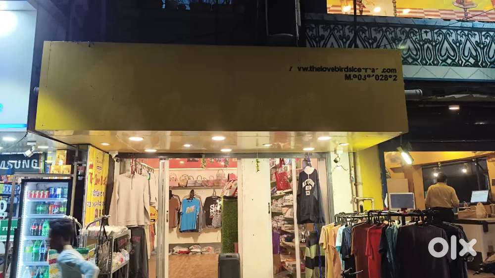 Garments shop (duty timing 11.50am to 9.30pm)