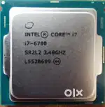 I7 6700 processor mother board gygabyte h110, fan