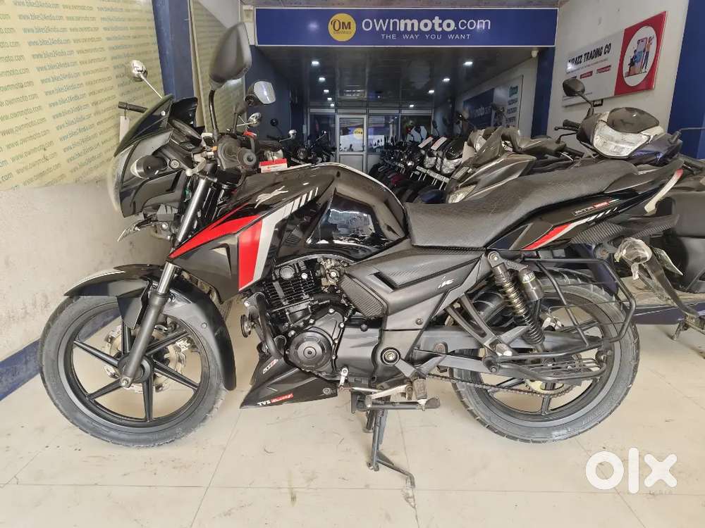 Apache 160 Black, Available at Ownmoto